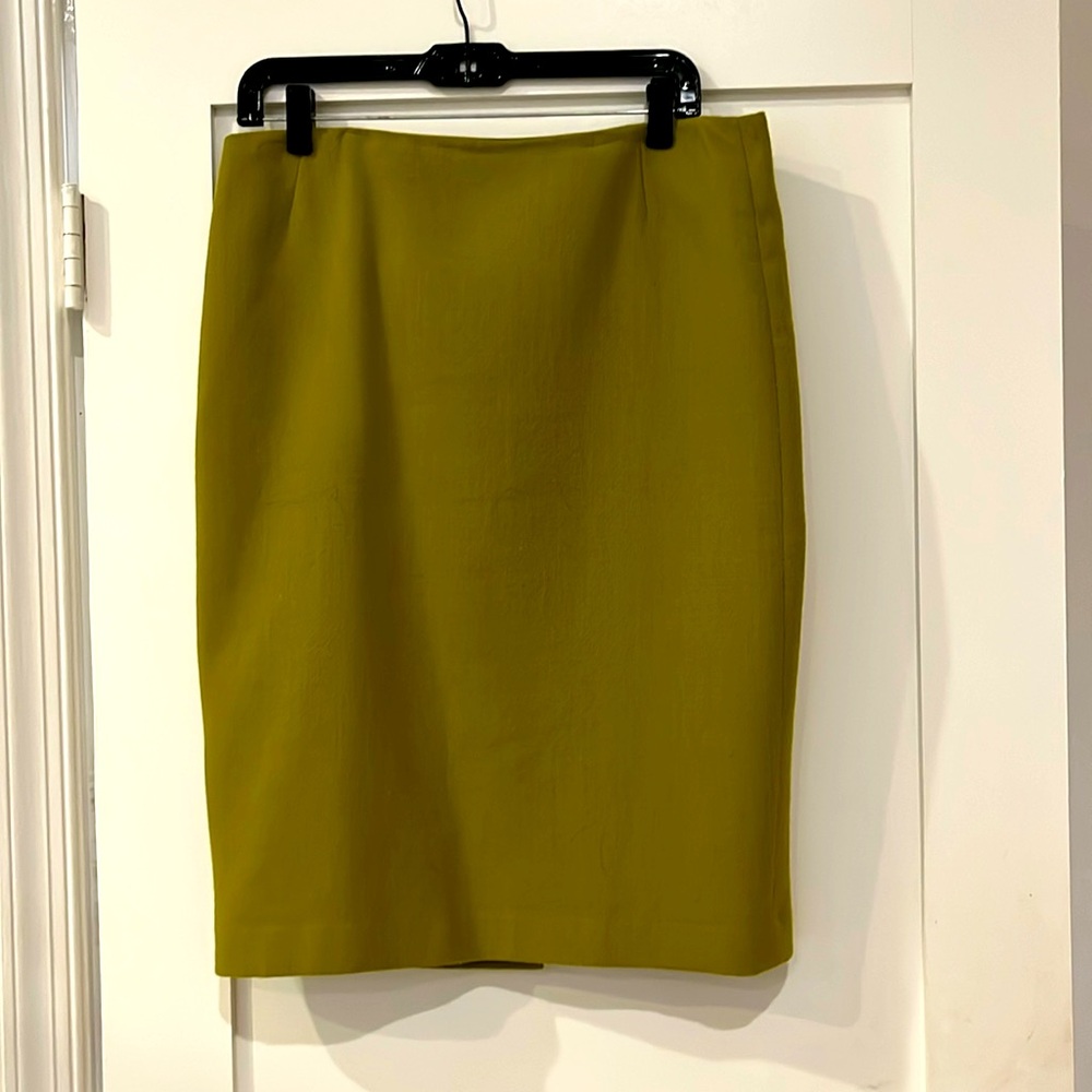 Designer wool classic skirt